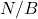 N/B