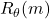 R_\theta(m)