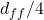 d_{ff} / 4
