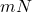 mN