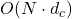 O(N \cdot d_c)